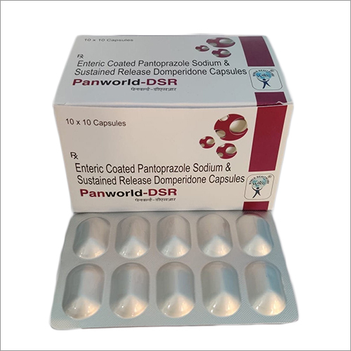 Enteric Coated Pantoprazole Sodium And Sustained Release Domperidone Capsules