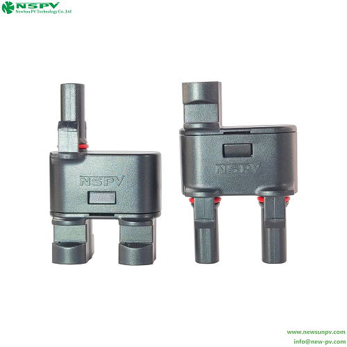 PV4 TUV 2 to 1 Solar Y Branch Connector 1500VDC 35A For Solar Grid tied System Protection