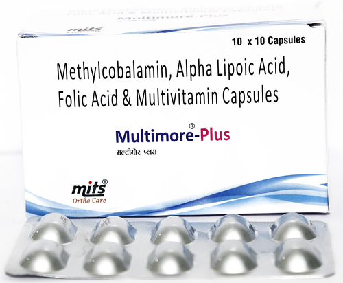 Methycobalamin1500 mcg, Alpha Lipoic Acid, Folic Acid , Vitamin B1 , Vitamin B6 By MITS HEALTHCARE PRIVATE LIMITED