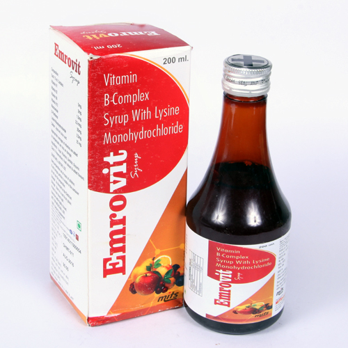 Vitamin B-Complex With Lysine Monohydrochloride Syrup
