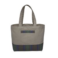 Natural Canvas Hand Bag