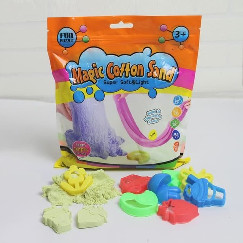 Cotton Sand with moulds (500g)