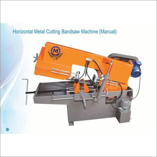 Horizontal Metal Cutting Bandsaw Machine (Manual)