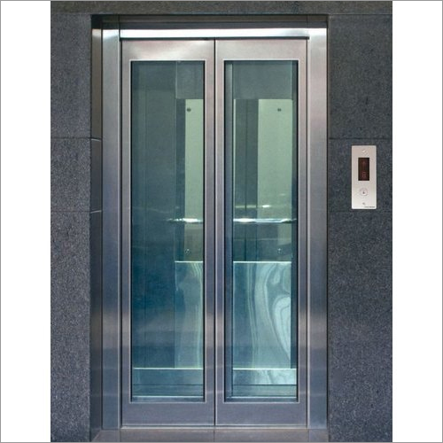 Stainless Steel Glass Door Passenger Elevator