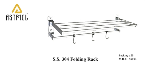 Stainless Steel 304 Folding Racks