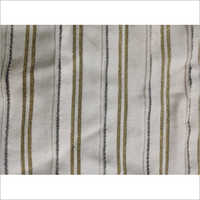 Flat Knit Dyed With Lurex Fabric
