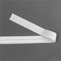 Folding Elastic Tape - White, Length As Per Requirement Meter (m) | Versatile Usage For Nightwear, Children's Garments, Sportswear, And More