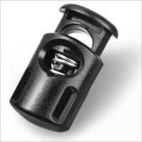 Plastic Cord Lock - Durable Plastic Material | Versatile Fastening Solution For Secure Straps, Cords, And Bungee Applications