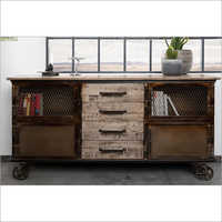 Solid Wooden Sideboard