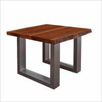 Square Wooden Coffee Table