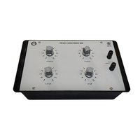 Decade Capacitance Box - High-impact Abs Casing, 200x100x75mm, Light Grey, 10pf-1î¼f, Â±2% Accuracy, Gold-plated Terminals