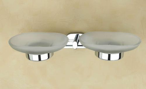 Glass Dual Soap Dish