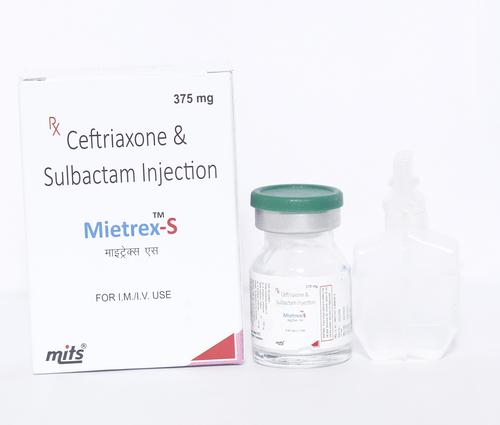 Ceftriaxone 250 mg & Sulbactam 125 mg Injection