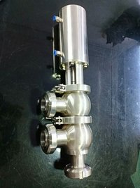 Stainless steel flow diversion valve