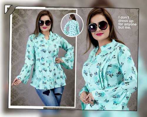 Cotton top printed