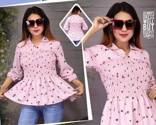 Cotton printed top