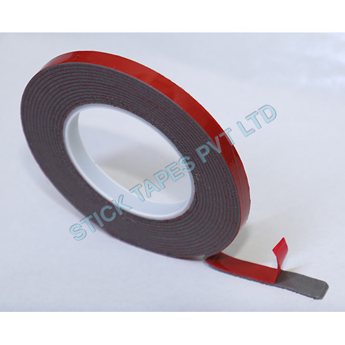 VHB Tape - Silicone Adhesive, 0.5-2mm Thickness, Red Color | Eco-Friendly, Weather Resistant, Versatile Bonding Strength, Seamless Appearance