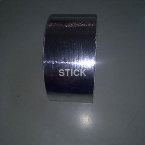 Aluminum Foil Tape Without Liner - Aluminum, 10-70mm Width, Silver Color, 25-70 Micron Thickness, Adhesive on One Side, Warranty Available