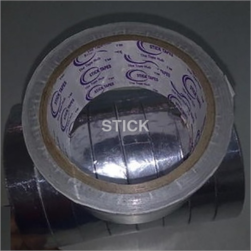 Aluminium Foil Adhesive Tapes - Material: Aluminium Foil, Width: 20-40 mm, Length: >50 m, Thickness: 60-160 Micron, Color: Silver, Warranty: Yes