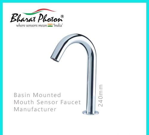 Automatic Long Body Sensor Tap Bp-F292 (Mouth Sensor) - Color: Silver