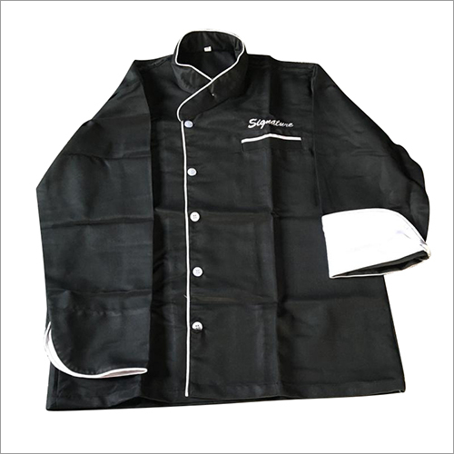 Black Chef Coat