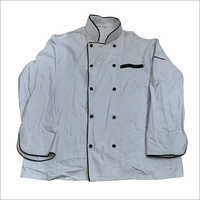 Cotton Chef Coat - White, Men's Lightweight Cotton Fabric | 1 Pocket, All-Season Versatility