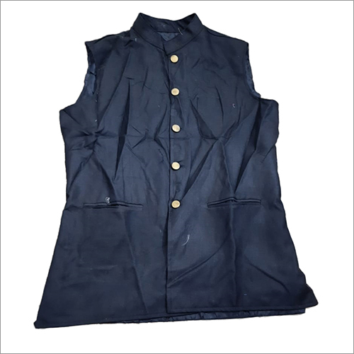 Nehru Jacket Hotel Uniform - Modern Design 2 Pocket Style | Plain Pattern for Men