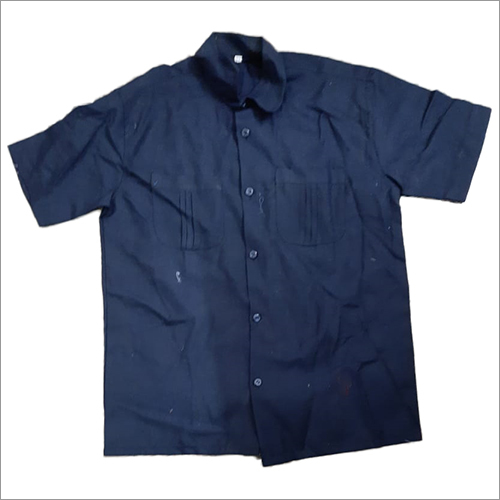 Mens Housekeeping Shirt - Cotton Blend, All Sizes, Available in Short Sleeves | Washable, Versatile for All Seasons Including Rainy, Spring, Summer, Winter