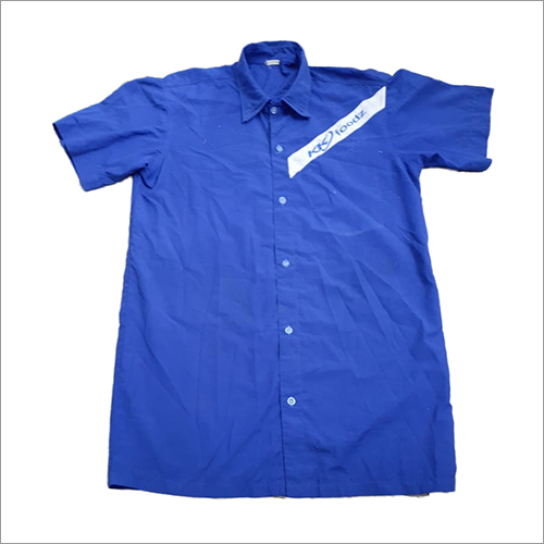 Mens Half Sleeve Housekeeping Shirt - Short Sleeve, Washable Fabric | Versatile for Summer, Winter, Spring, and Rainy Seasons