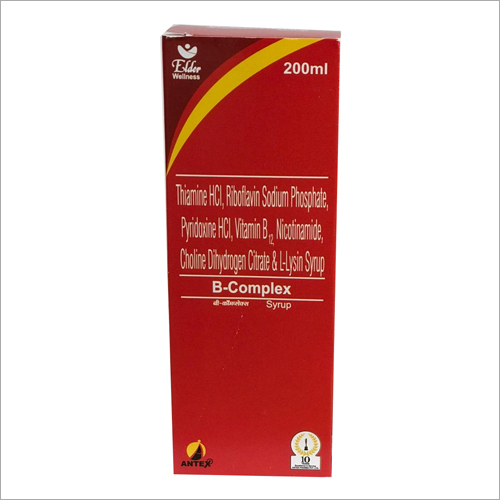 200ml Thiamine HCI Riboflavin SOdium Phosphate Syrup By NOBLE SALES