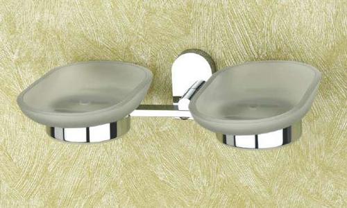 Glass Dual Soap Dish