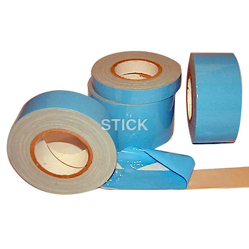 Carpet Tapes - 2.5cm & 5cm Wide, Sky Blue | Strong Double-Sided Adhesive, Residue-Free, Waterproof, Anti-Slip & Easy Installation
