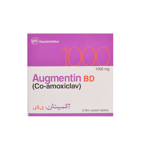 Augmentin 1000 Mg 6 Tablets