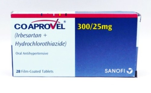 Co Aprovel 300mg 25 Mg 28 Tablets