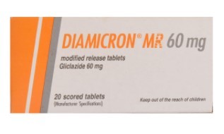 Diamicron 60 Mg 20 Tablets