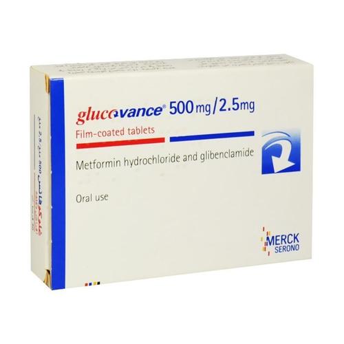 Glucovance 500 2,5 Mg Tab