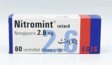 Nitromint Retard 2.6 Mg 60 Tablets
