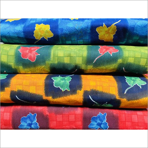 Cotton Procin Nighty Fabric - Washable, Available in Various Colors, Length as per Requirement, Recommended for All Seasons