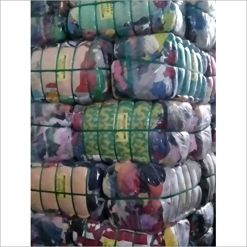 Multicolor T-Shirt Waste Fabric