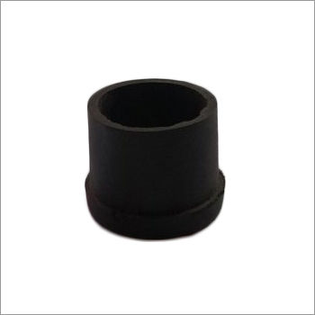 Black 1 Inch Round Pvc Cap