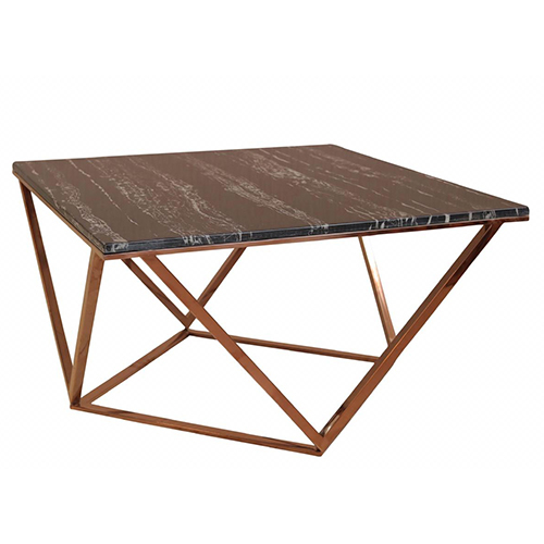 Italian Marble Stainless Steel Centre Table