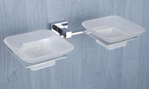 Glass Dual Soap Dish