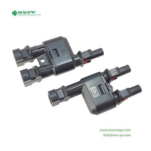 NSPV 1000VDC 2 To 1 Solar Branch Connectors 30A mc4 Y ConnectorS For Photovoltaic Connections