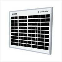 Loom Solar Panel 10 watt 12 volt for Mobile Charging