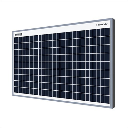 Black Loom Solar Panel 40 Watt 12 Volt Poly Crystalline