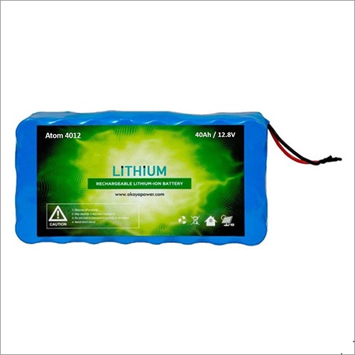 40 Ah - 500 Watt Hour Lithium Battery for Home and Shops
