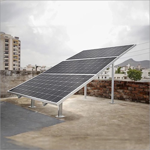 3 Panel Stand Loom Solar (375 watts) - Horizontal - Stairs design