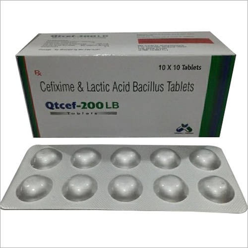 200 mg Cefixime Dispersible Tablets