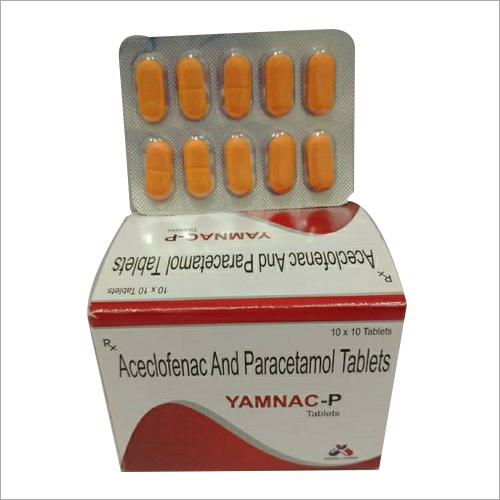 Aceclofenac And Paracetamol Tablets Generic Drugs