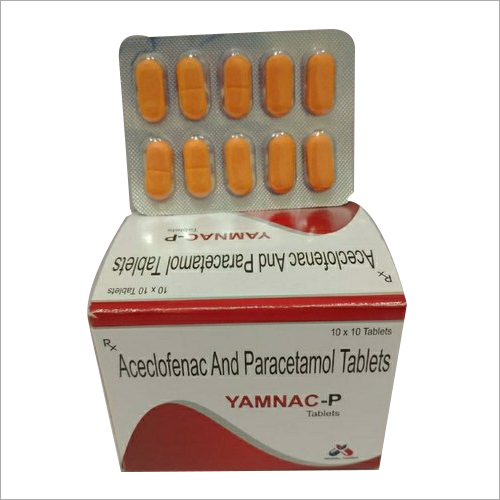 Aceclofenac and Paracetamol Tablets